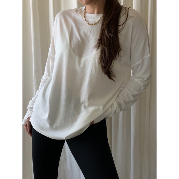 Size L • SWEATER long sleeve sweater — In Off White - Picture 7 of 10